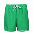 Groene sneldrogende atletische heren shorts zwemkleding short